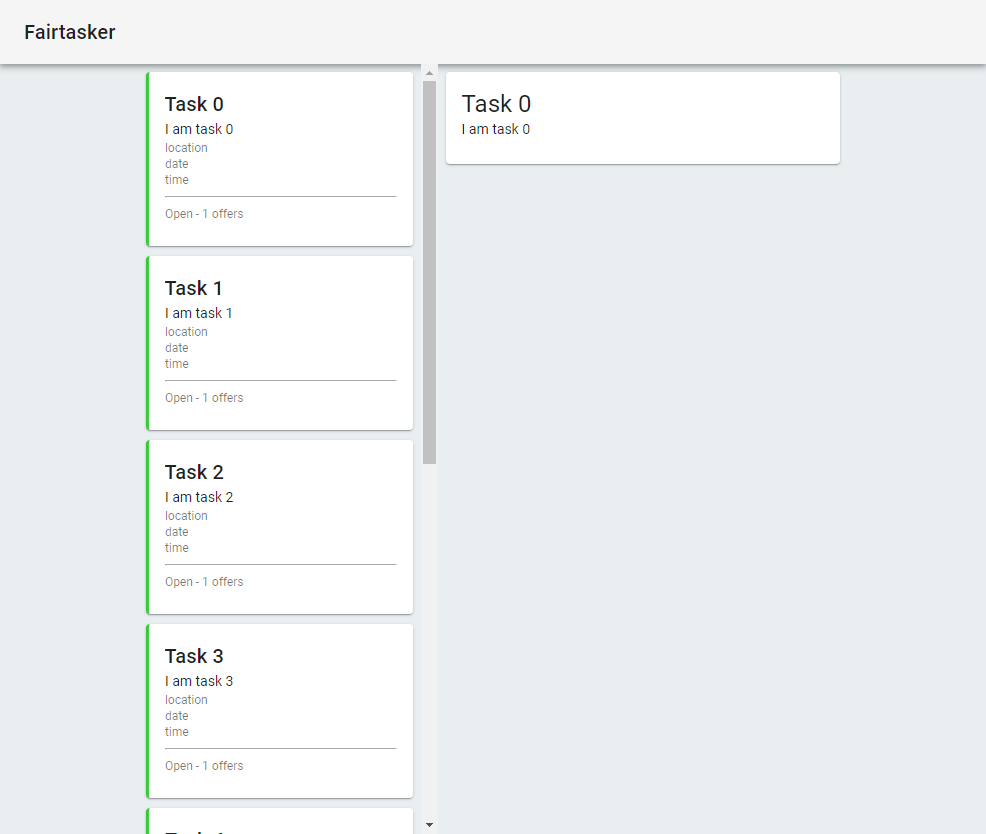 javascript create taskcard javascript create taskcard
